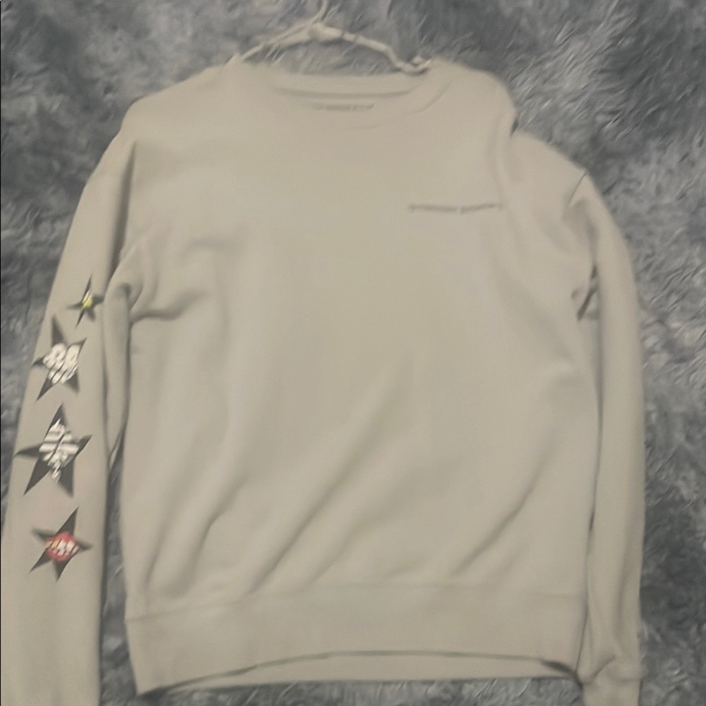 Chrome Hearts X Matty Boyz grey sweatshirt
